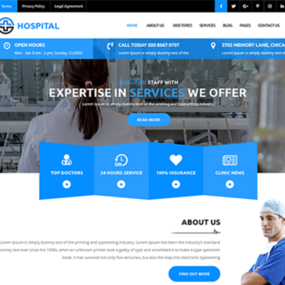 Free Medical WordPress Theme