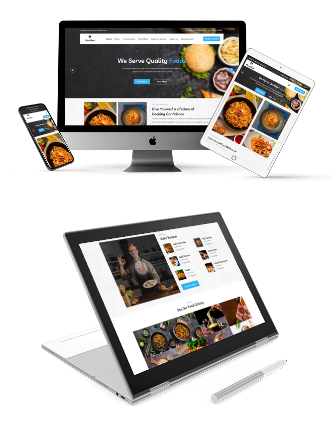 Catering Company WordPress Theme