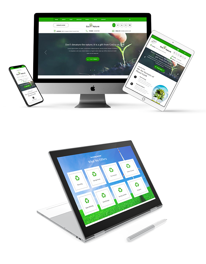 Eco Nature WordPress Theme