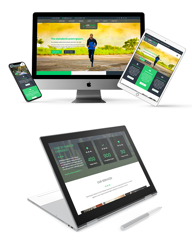 Health Coach WordPress Theme