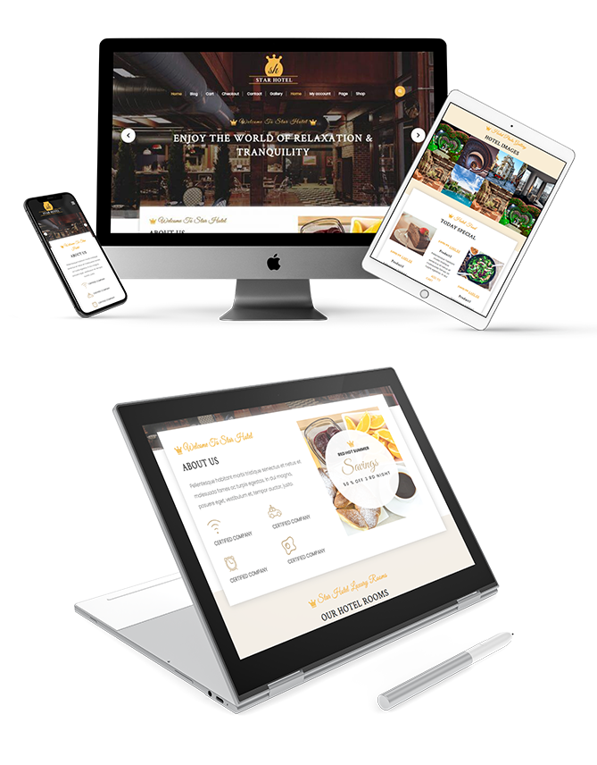 Hotel WordPress Theme