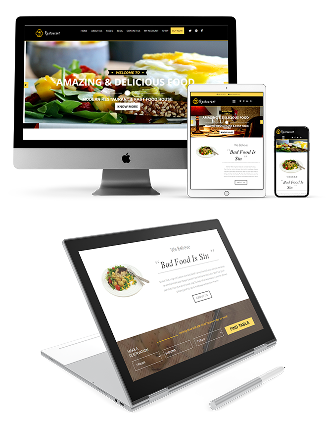 Restaurant WordPress Theme