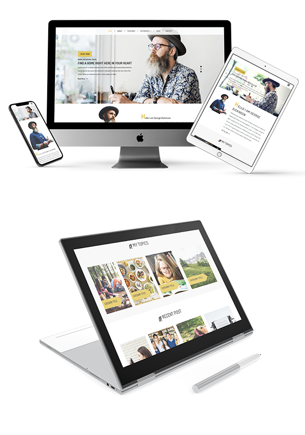 Writers WordPress Theme