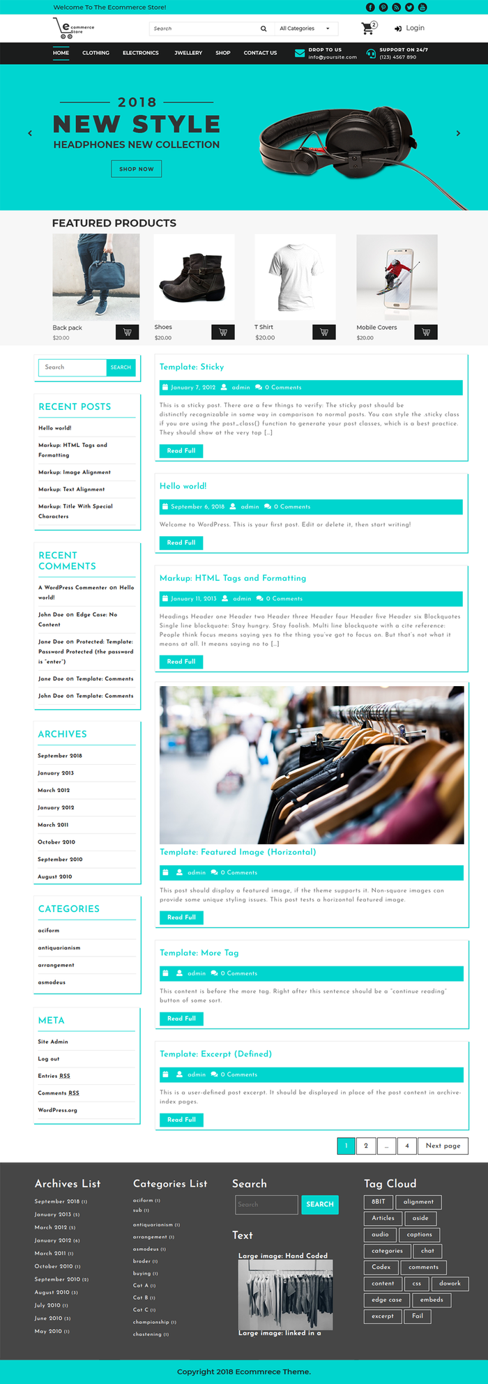 Best Free WordPress Ecommerce Theme For Online Stores – Themesglance