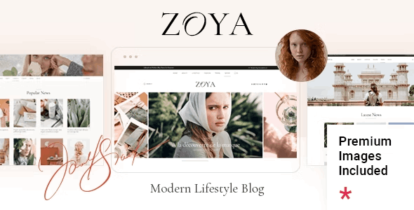 Zoya - WordPress Theme 