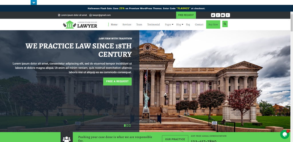 lawyer wordpress theme 