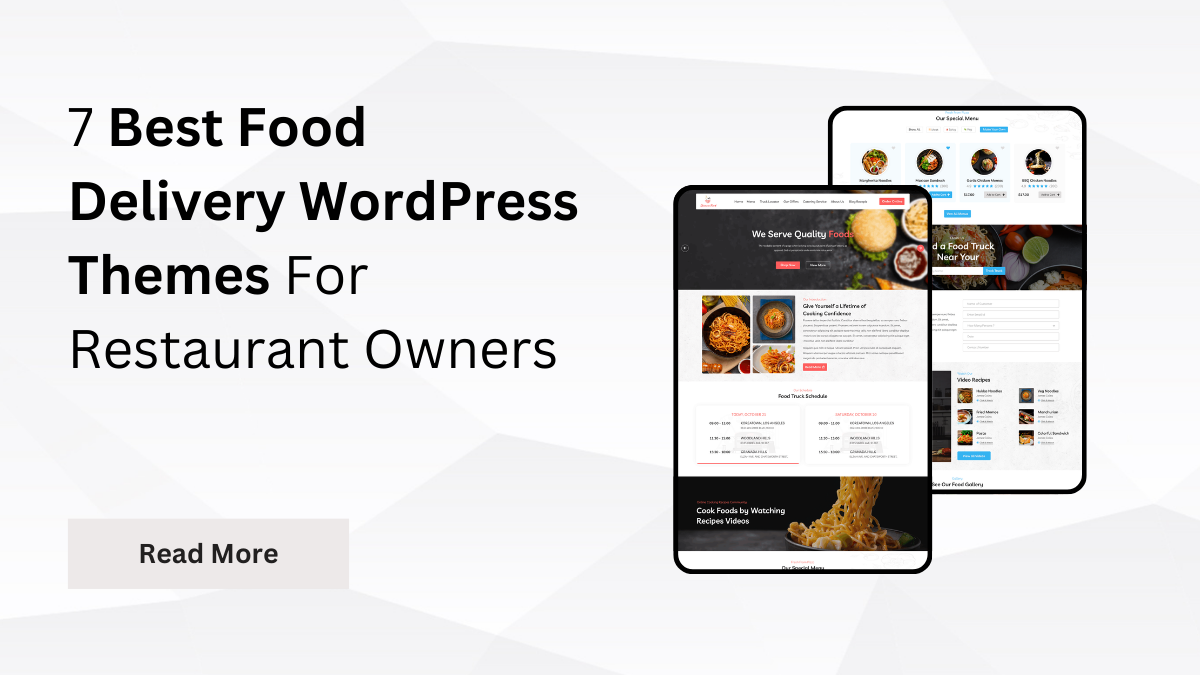 Best Food Delivery WordPress Themes
